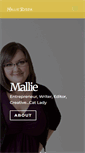 Mobile Screenshot of mallierydzik.com